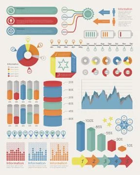 Infographic Elements , eps10 vector format Stock Illustration