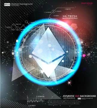 Infographic elements. futuristic user interface HUD UI UX. Abstract background イラスト素材