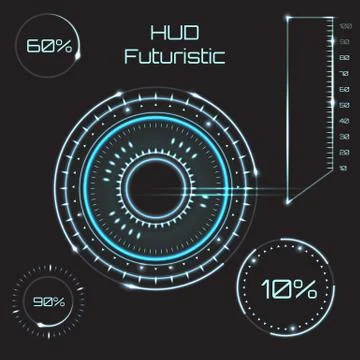 Infographic elements. futuristic user interface HUD UI UX. Abstract background 스톡 일러스트