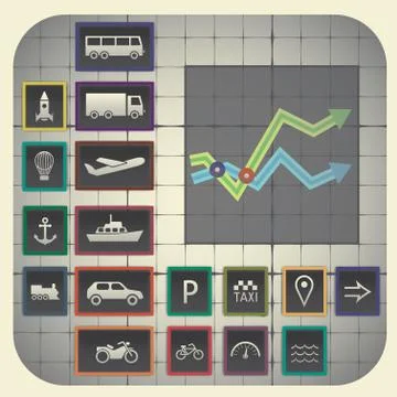 Infographic elements Stock Illustration