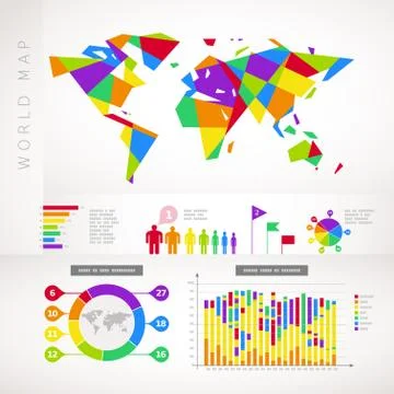 Infographic elements Иллюстрация