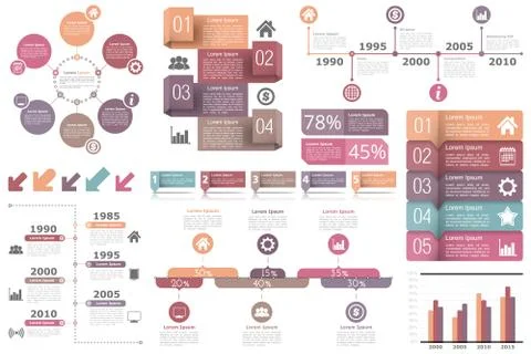 Infographic Elements イラスト素材