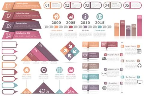 Infographic Elements イラスト素材