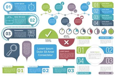 Infographic Elements イラスト素材