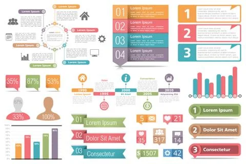 Infographic Elements Stock Illustration