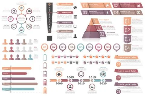 Infographic Elements イラスト素材