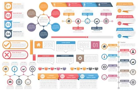 Infographic Elements 库存插图