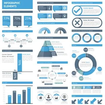 Infographic Elements Illustrazione stock