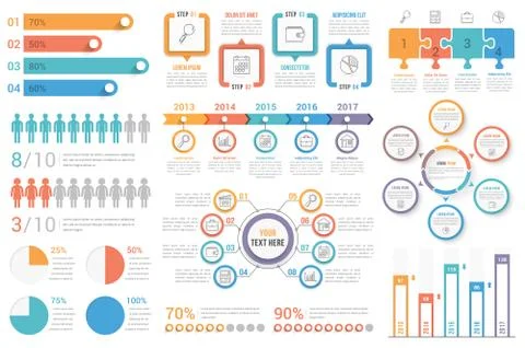 Infographic Elements Illustrazione stock
