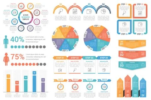 Infographic Elements Illustrazione stock
