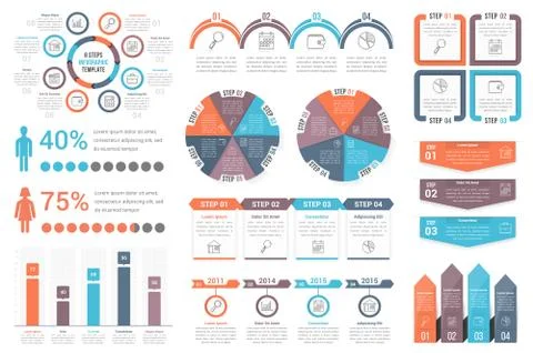 Infographic Elements Illustrazione stock