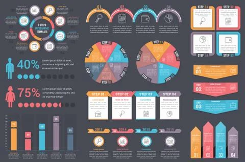 Infographic Elements Illustrazione stock