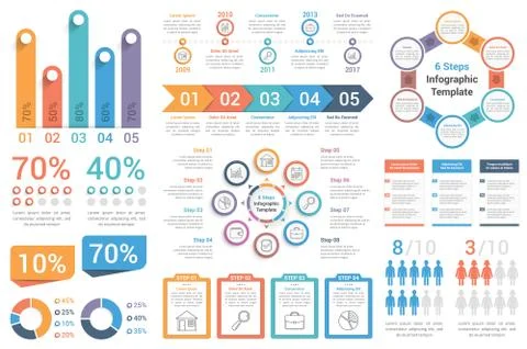 Infographic Elements Illustrazione stock