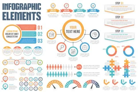 Infographic Elements Illustrazione stock