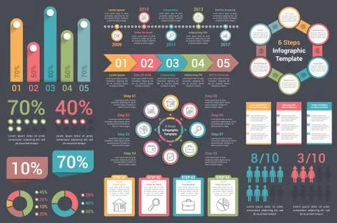 Infographic Elements Illustrazione stock