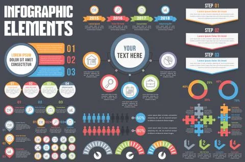 Infographic Elements Illustrazione stock
