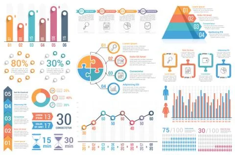 Infographic Elements Stockillustratie