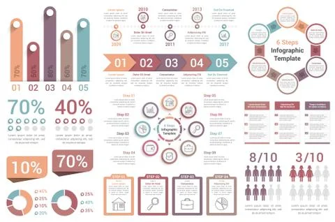 Infographic Elements Illustrazione stock