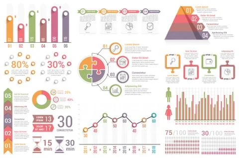 Infographic Elements Stockillustratie