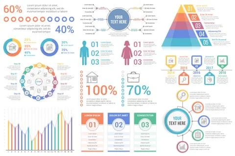 Infographic Elements Stockillustratie