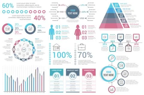Infographic Elements Stockillustratie