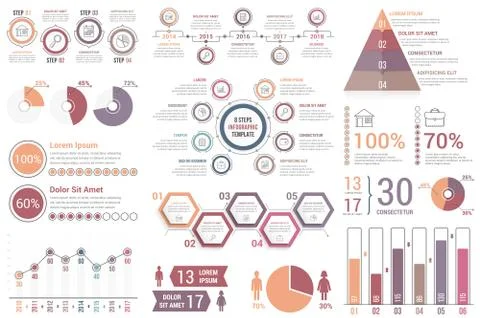 Infographic Elements Illustrazione stock