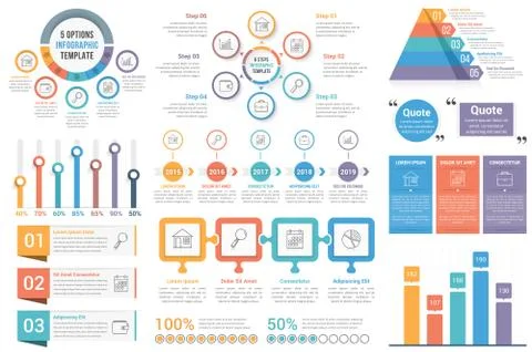 Infographic Elements Illustrazione stock