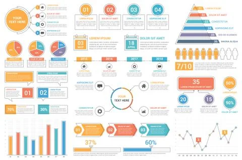 Infographic Elements Illustrazione stock