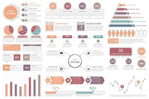 Infographic Elements Illustrazione stock