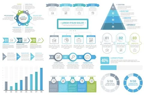 Infographic Elements Illustrazione stock