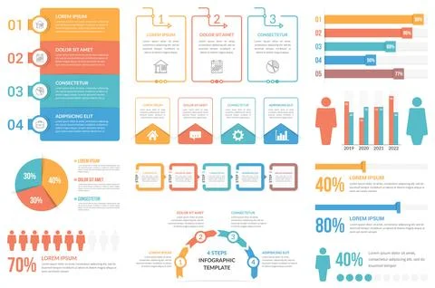 Infographic Elements Stockillustratie