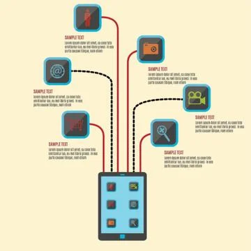 Infographic Elements Illustration Stock Illustration