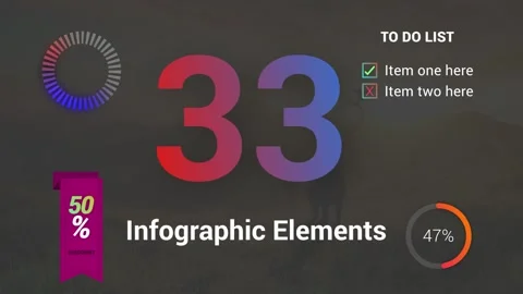 Infographic Elements Pack After Effects Project 159078869