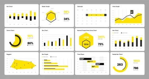 Infographic elements. UI and UX Kit with big data visualization. イラスト素材
