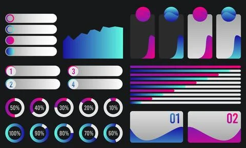 Infographic elements vector illustration Stock Illustration