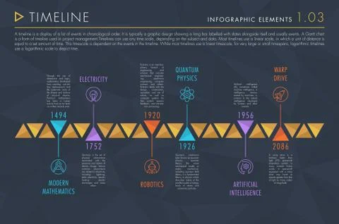 Infographic Elements Vol.1 - Timeline Stock Illustration