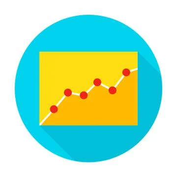 Infographic Flat Circle Icon Stock Illustration