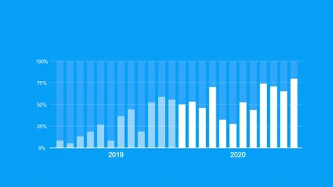 Infographic graph 2 Stock Footage 225843609
