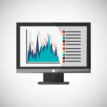 Infographic  icon design 스톡 일러스트
