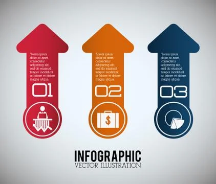 Infographic icon design Stock Illustration