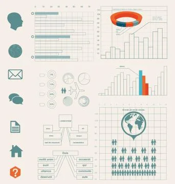 Infographic Illustrazione stock