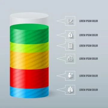 Infographic Illustrazione stock