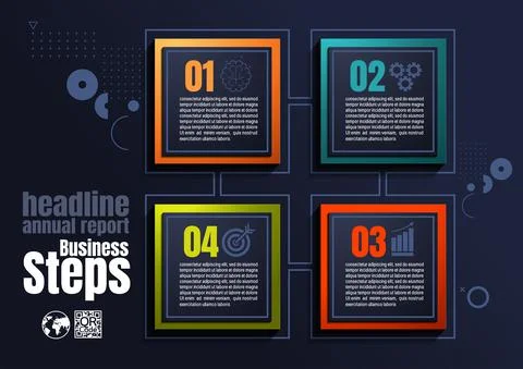 Infographic Illustrazione stock