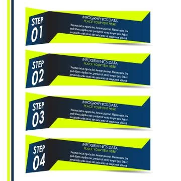Infographic option concept Stock Illustration