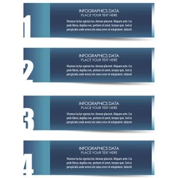 Infographic option concept Stock Illustration