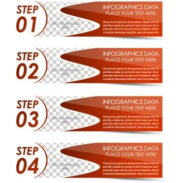 Infographic option concept Stock Illustration