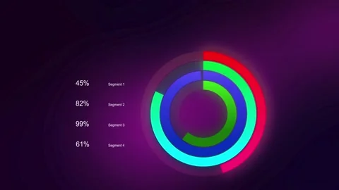 Infographic pie chart 79 Stock Footage 231998553