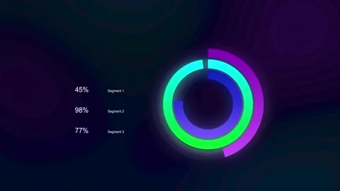 Infographic pie chart 80 Stock Footage 231998559
