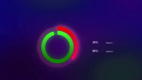 Infographic pie chart 81 Stock Footage 231998555