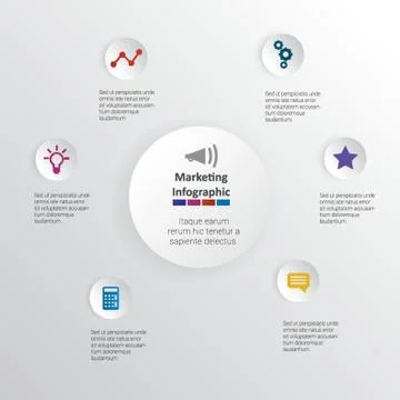 Infographic Presentation Stock Illustration